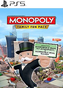 Monopoly Family Fun Pack PS5 MÍDIA DIGITAL Promoção