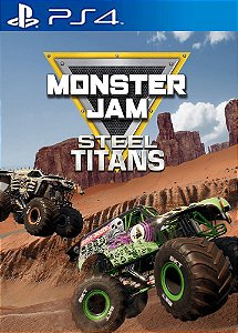 Monster Jam Steel Titans PS4 midia digital