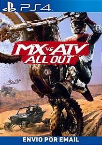 MX vs ATV All Out  PS4 midia digital