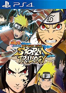 NARUTO SHIPPUDEN: Ultimate Ninja STORM Trilogy PS4 Midia digital