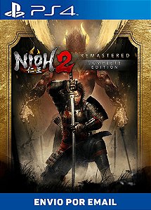 Nioh 2 Remastered – A Edição Completa PS4 midia digital