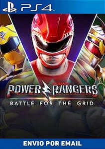 Power Rangers: Battle For The Grid PS4 midia digital