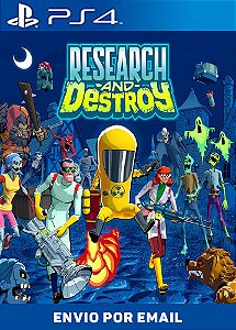 RESEARCH and DESTROY PS4 MÍDIA DIGITAL