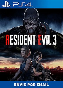 Resident evil 3 PS4 Midia digital