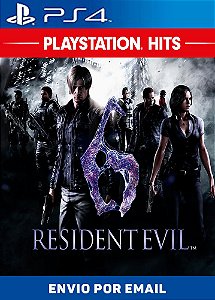 Resident Evil 6 PS4 midia digital
