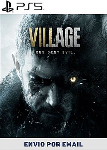 Resident Evil Village PS5 mídia digital