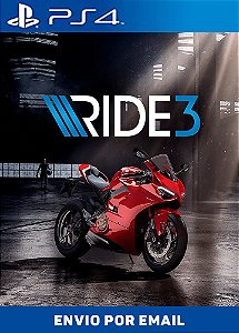 RIDE 3 PS4 Mídia Digital Promoção