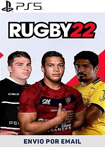Rugby 22 PS5 midia digital