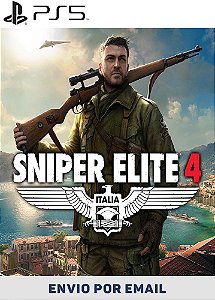 Sniper Elite 4 PS5 midia digital