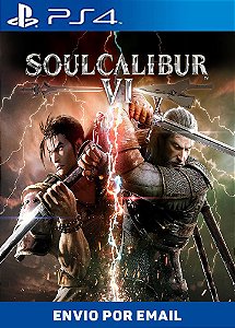 SOULCALIBUR VI 5 PS4 mídia digital