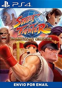 Street Fighter 30th Anniversary Collection PS4 Midia digital