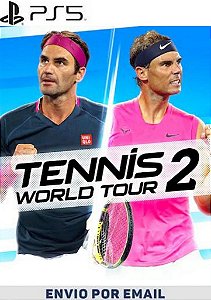 Tennis World Tour 2 PS5 mídia digital