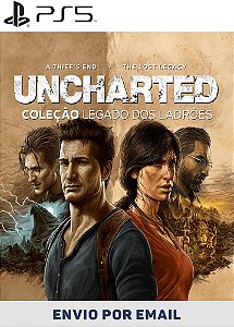 UNCHARTED: Coleção Legado dos Ladrões PS5 mídia digital