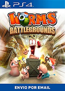 Worms Battlegrounds  PS4 MÍDIA DIGITAL