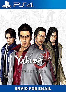 Yakuza 4 Remastered PS4 MÍDIA DIGITAL
