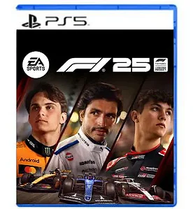 Edição Standard do F1 25 PS5 midia digital