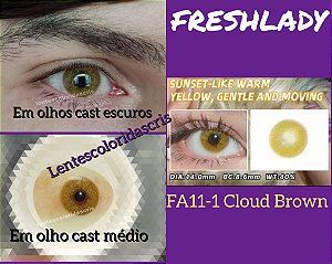 LANÇAMENTO FRESHLADY LINHA CLOUD BROWN ANUAL/PAR