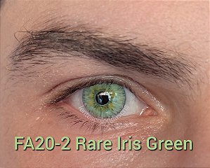 Freshlady Rare ìris Green (super realista) Anual/par