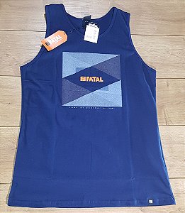 Camiseta Regata Fatal Azul 