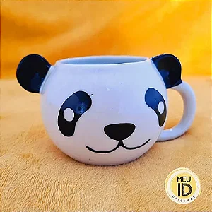 Caneca Panda 3D
