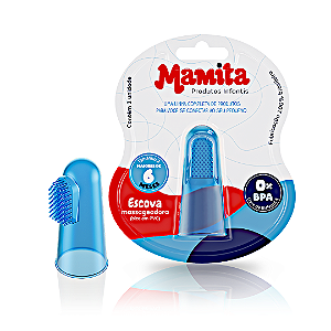 Escova de Dente Massageadora Para Bebê - Mamita