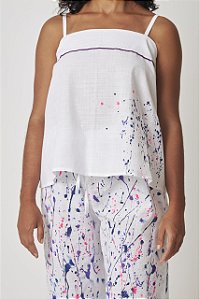 Pijama Art Calça Midi