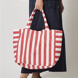 Bolsa Listras Vermelho