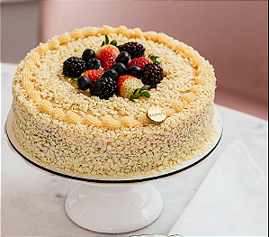 TORTA RAPH'S  DE FRUTAS VERMELHAS