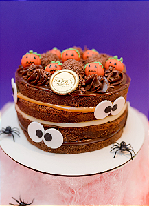 Naked brownie - Halloween