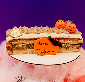 Torta Palha de Ovomaltine - Halloween