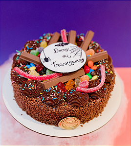 Torta Raph's de Brigadeiro - Halloween