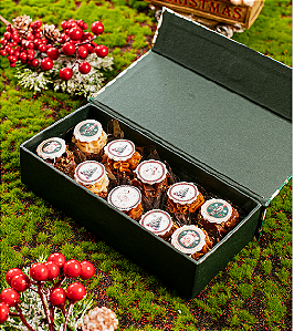 Caixa de mini brownie - Natal 2025