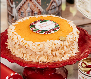 Torta Raph's de Damasco com Amêndoas e Nozes