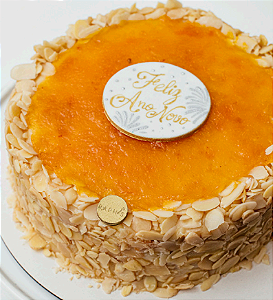 Torta de Damasco com nozes - Ano novo