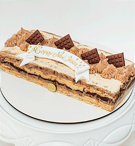 Torat palha de ovomaltine - Ano novo