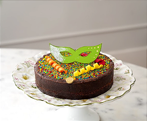 Torta Raphs de Brigadeiro de Carnaval