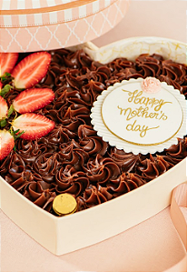 Caixa Coração - Brownie