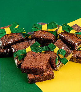 Brownie embalado - Copa do Mundo