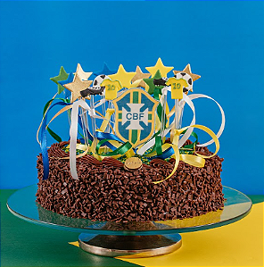 Torta Raphs de Brigadeiro - Copa do Mundo