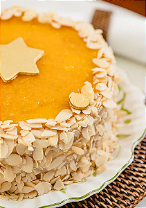 Torta Raphs de Damasco com Amêndoas