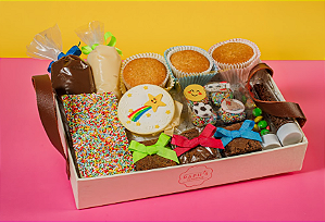 Cesta cupcake - Dia das Crianças 2026