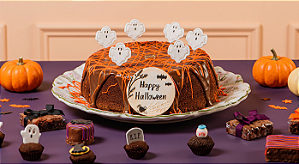 Kit Halloween - Bolo Caseiro de Chocolate