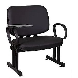 Cadeira Super GG 3 Laminas para obeso, com prancheta escamoteavel
