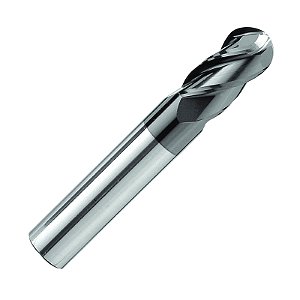 FRESA TOPO ESFÉRICO METAL DURO 2C 45HRC TiNAl