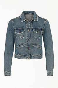 Jaqueta Jeans Feminina Zoomp