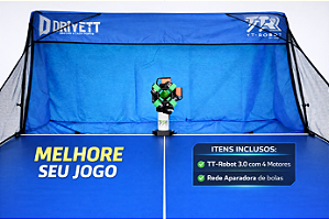 TT-Robot by CBTM com 4 Motores + Gol aparador de bolas