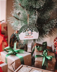 Pingente de Natal - Mini Vela Árvore de Natal