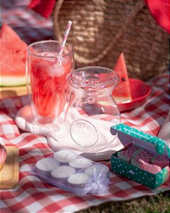 Kit Difusor de Vidro + Wax Melts Doce Melancia