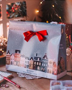 Sacola de Presente - Vila de Natal