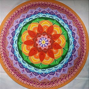 Mandala decorativa em mdf